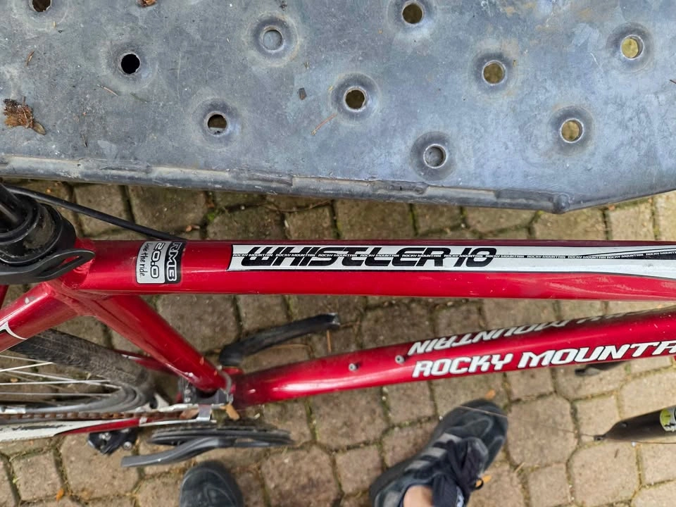 Rocky Mountain Whistler 10 Bike Frame and Parts - photo 4