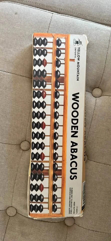 Yellow Mountain Imports Wooden Abacus