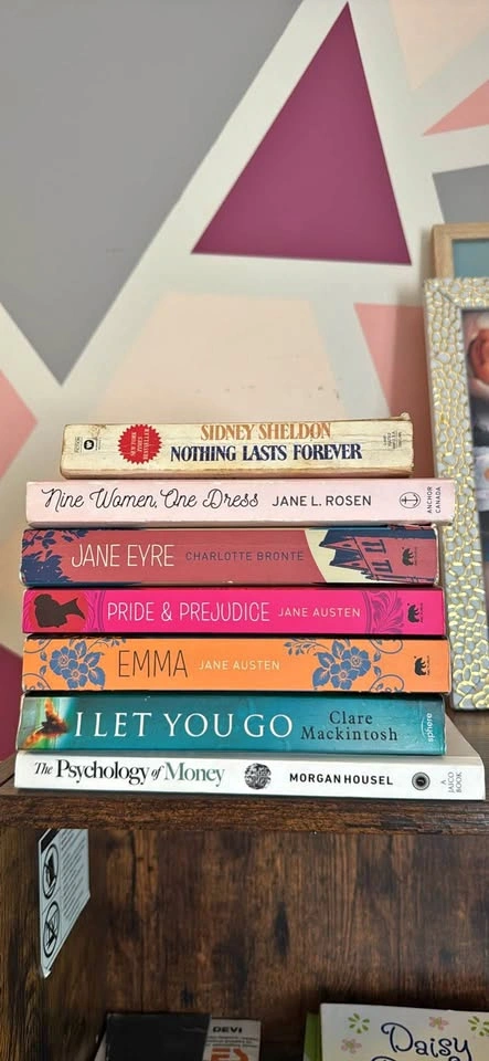 Book Bundle: Jane Austen, Charlotte Bronte, Morgan Housel, and m