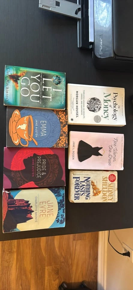Book Bundle: Jane Austen, Charlotte Bronte, Morgan Housel, and m - photo 2