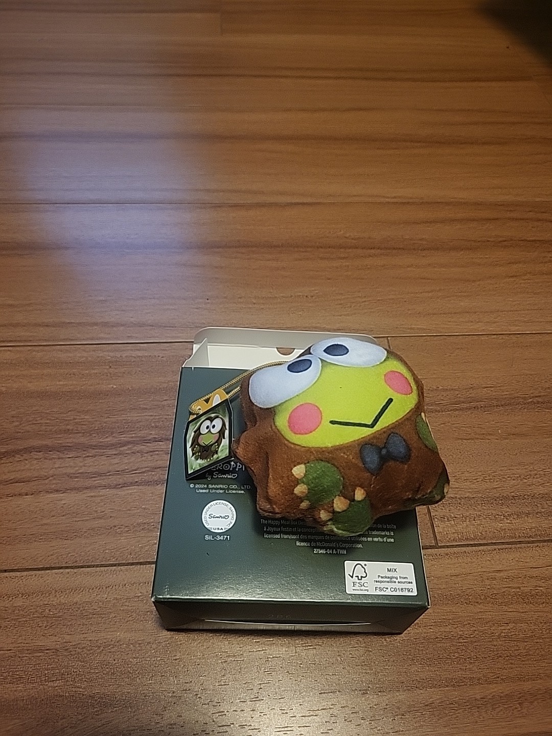 Hello Kitty Yugioh Keroppi Plush - photo 3