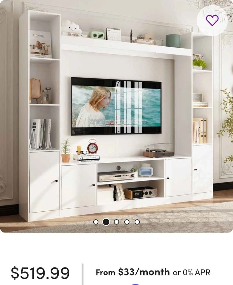 NEW Modern TV Unit/Entertainment Unit W/ Storage - photo 4