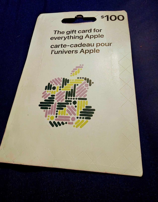 $100 Apple Gift Card