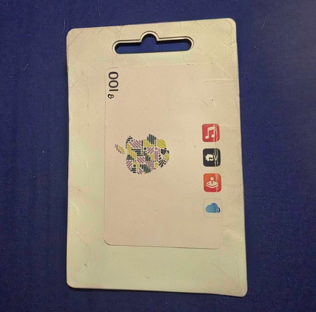 $100 Apple Gift Card - photo 2
