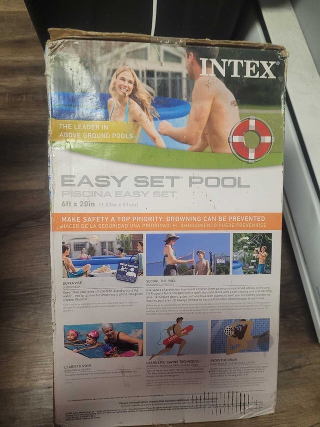 Intex Easy Set Pool 6ft x 20in - photo 3