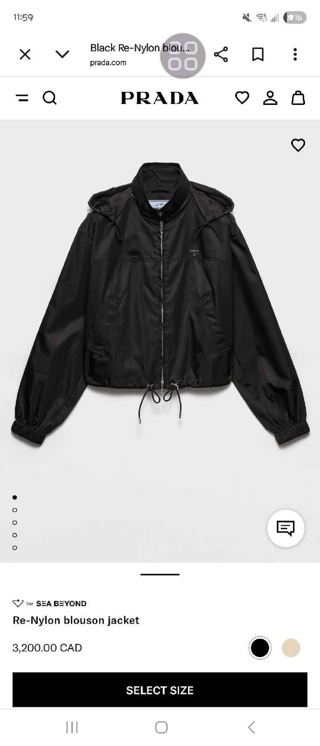 Prada Jacket - New, Size Small - photo 2