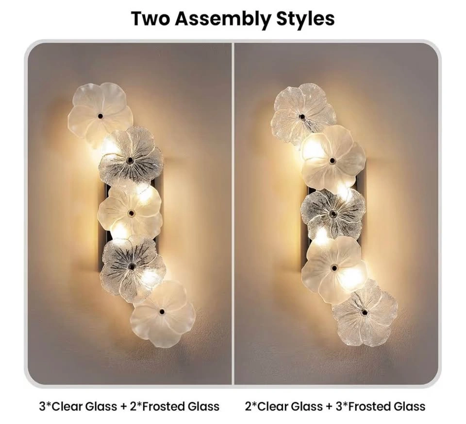 CCYCOL Black Wall Sconce Light 4-Light Modern Sconce - photo 2