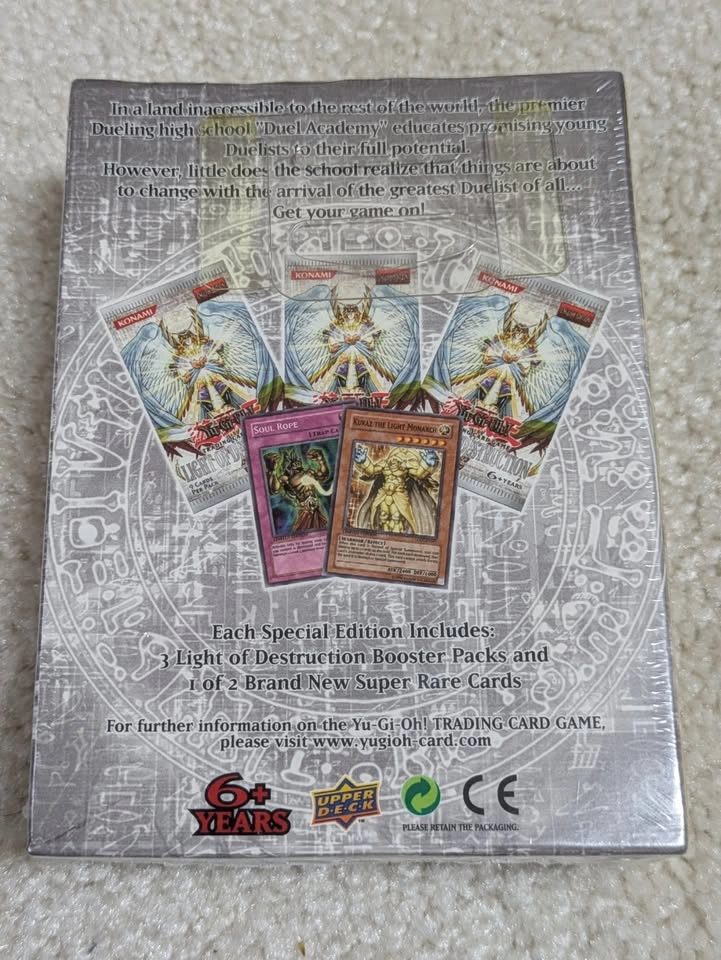 Yugioh 2008 Light Of Destruction Special Edition Factory Sealed - photo 2