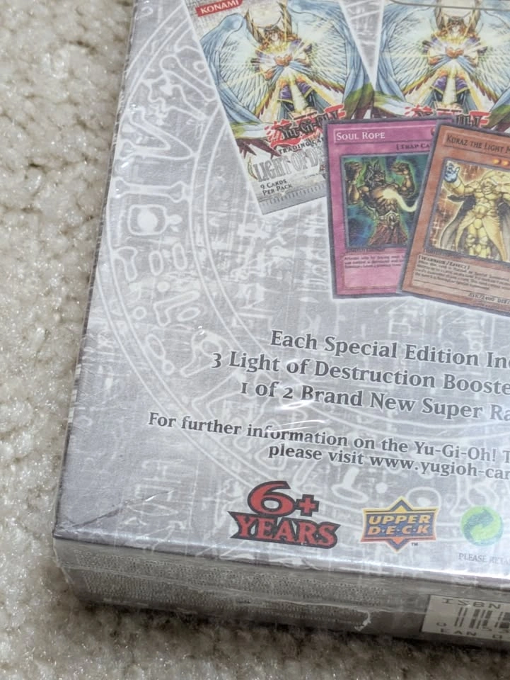 Yugioh 2008 Light Of Destruction Special Edition Factory Sealed - photo 5