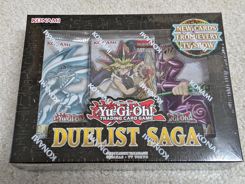 YuGiOh DUELIST SAGA Box Sealed New 1st Edition