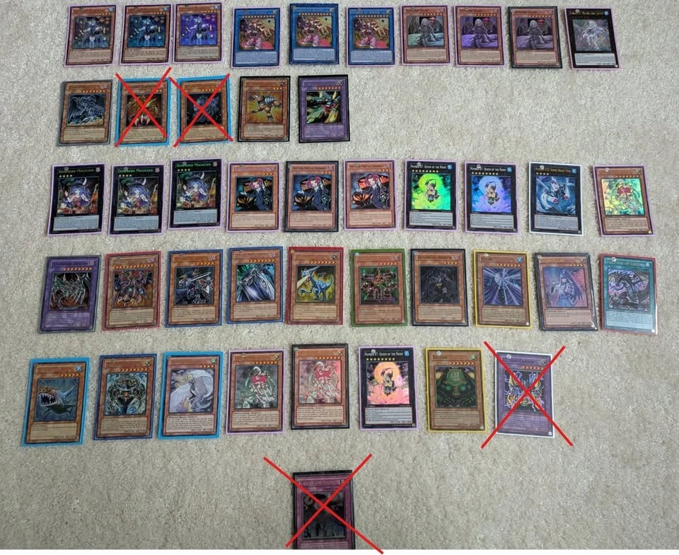 Various Yugioh Cards - Old/New
