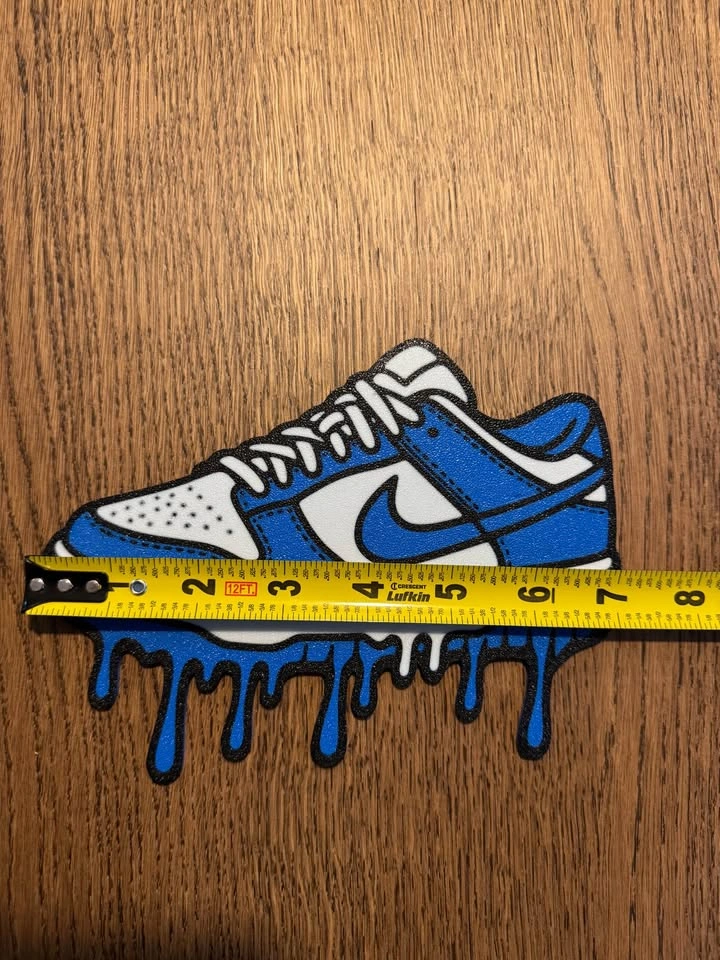 🔥 Drip Sneaker Wall Art (3D Printed) 🔥 - photo 3