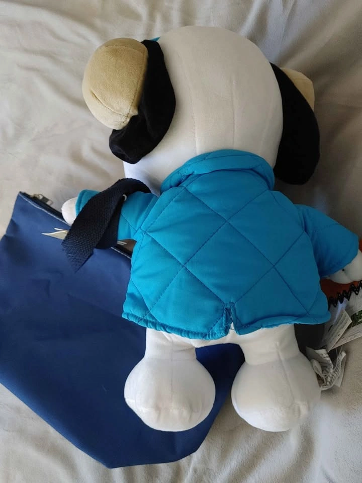 Snoopy 13inch Plush & "Good Grief" Insulated Tote Set - photo 3