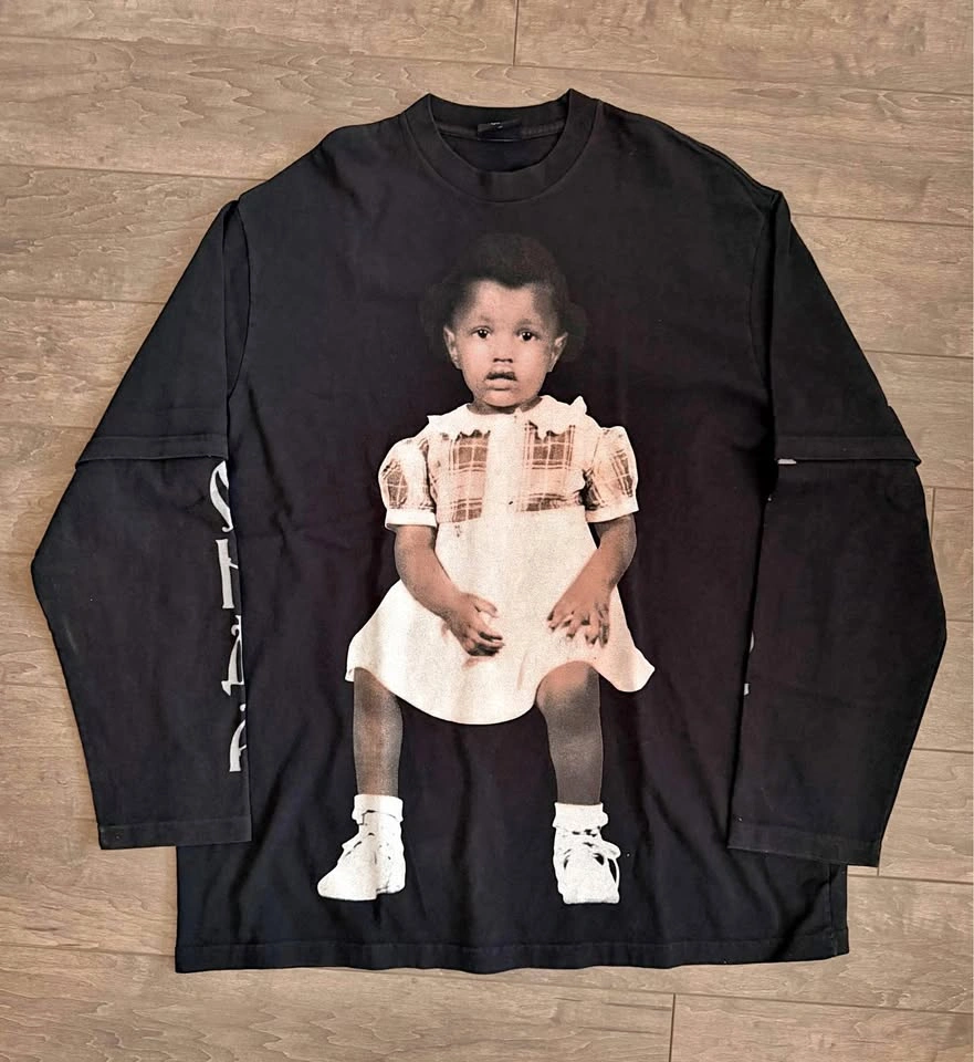 Kanye West Balenciaga DONDA 2 Layer T-Shirt