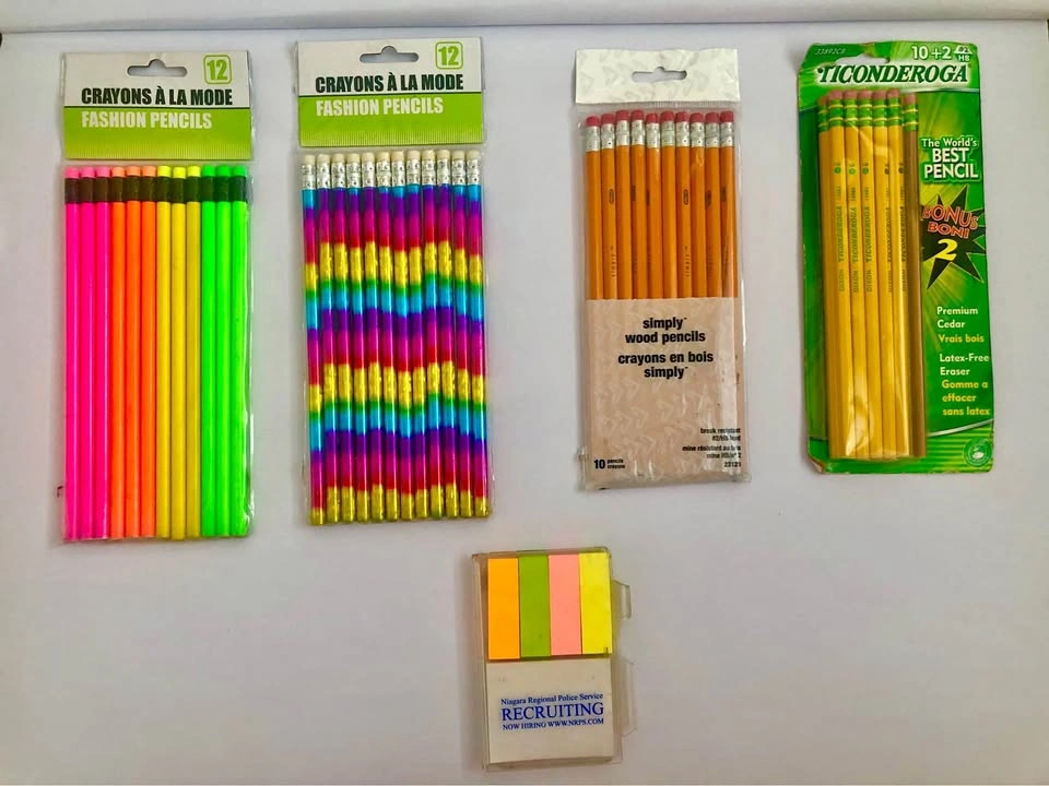 New Pencils, $10 each packet