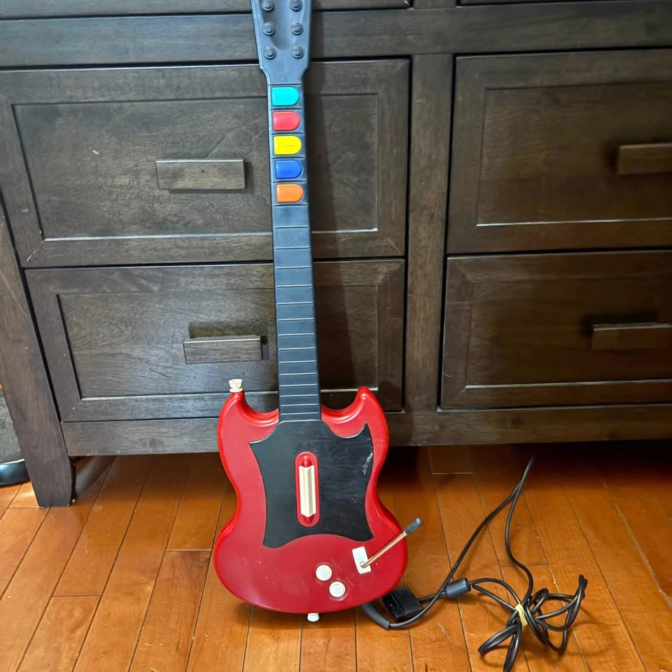 PlayStation 2 Red Octane Guitar Hero Controller