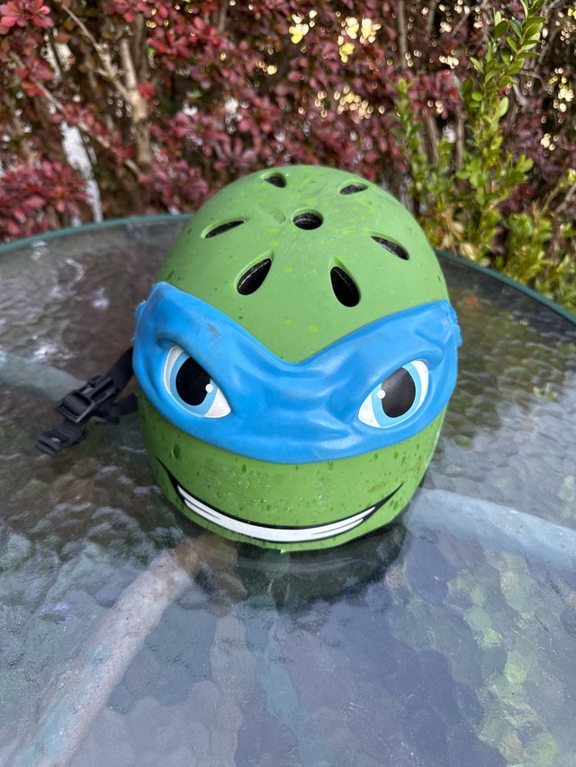 TMNT Kids Leonardo Bicycle Helmet