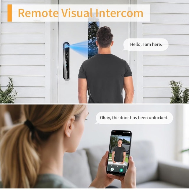 Smart Lock with Camera and Video doorbell - $450 OBO - photo 3