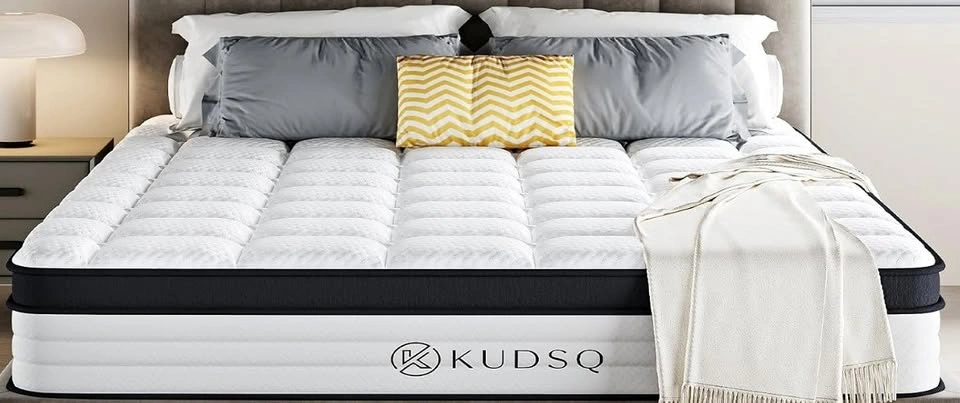 LIKE NEW (2 Months Old) - 12" King Size Memory Foam Mattress - M
