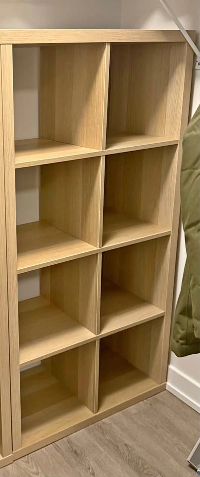 LIKE NEW (2 Months) - IKEA KALLAX Double Shelf Unit