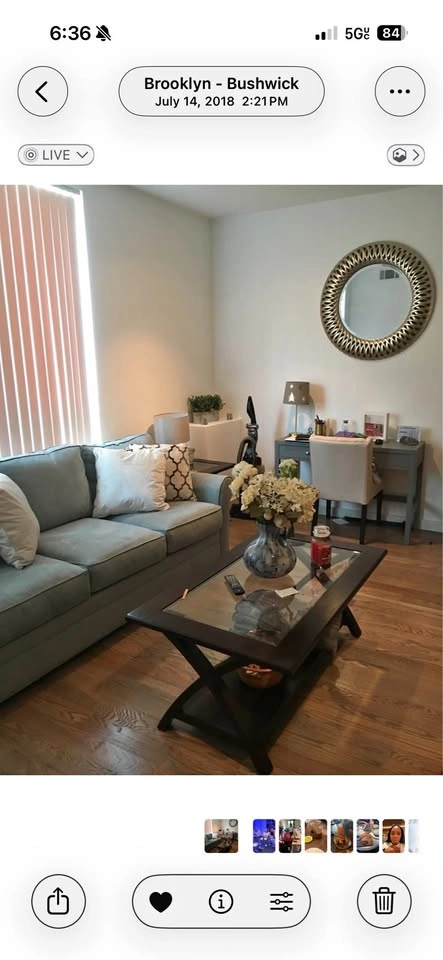 Coffee table with two end tables
