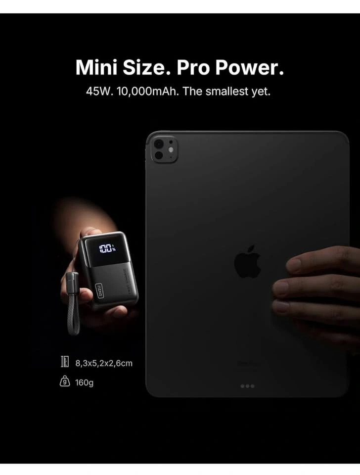 (NEW) INIU Mini Portable Charger 10000mAh, 45W Fast Charging - photo 2