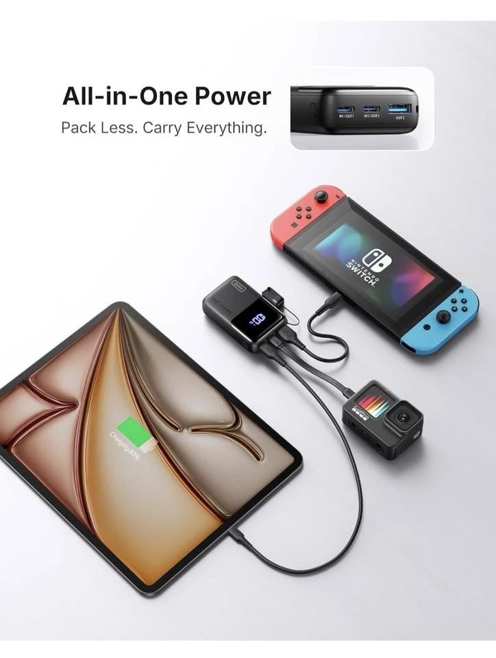 (NEW) INIU Mini Portable Charger 10000mAh, 45W Fast Charging - photo 5
