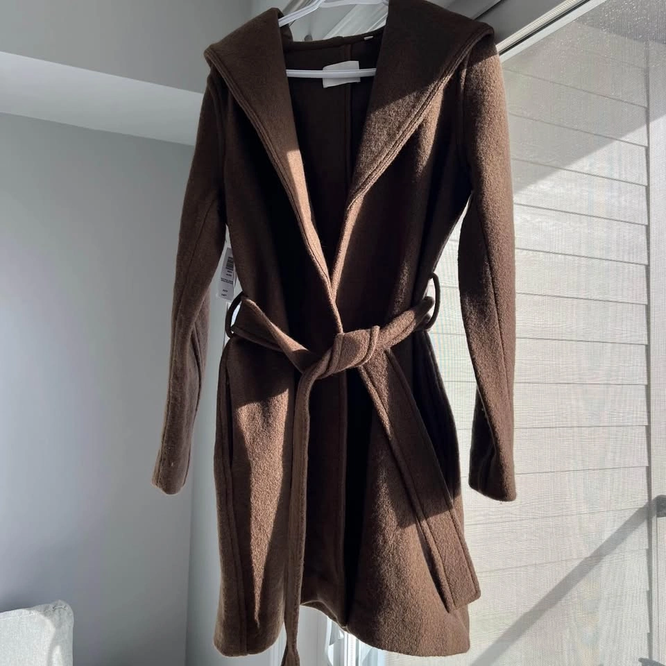 Aritzia Acre Robe - 100% Merino Wool, New w/ Tags, XS - photo 3