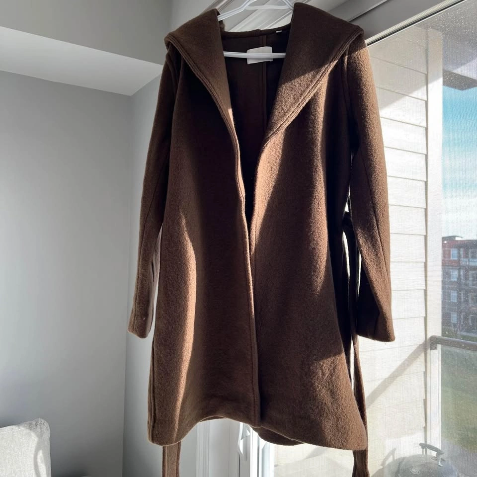 Aritzia Acre Robe - 100% Merino Wool, New w/ Tags, XS - photo 4
