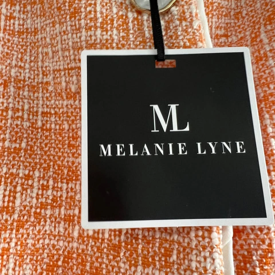 Melanie Lynn Button Front Boucle Jacket - Small - photo 5