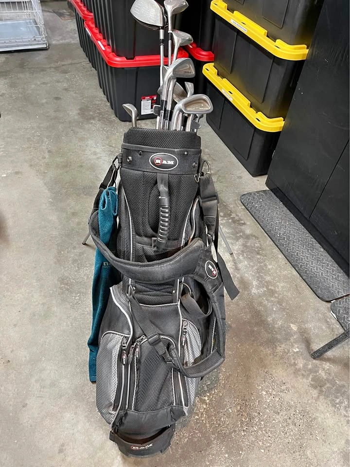 TaylorMade Golf Clubs with RAM Bag