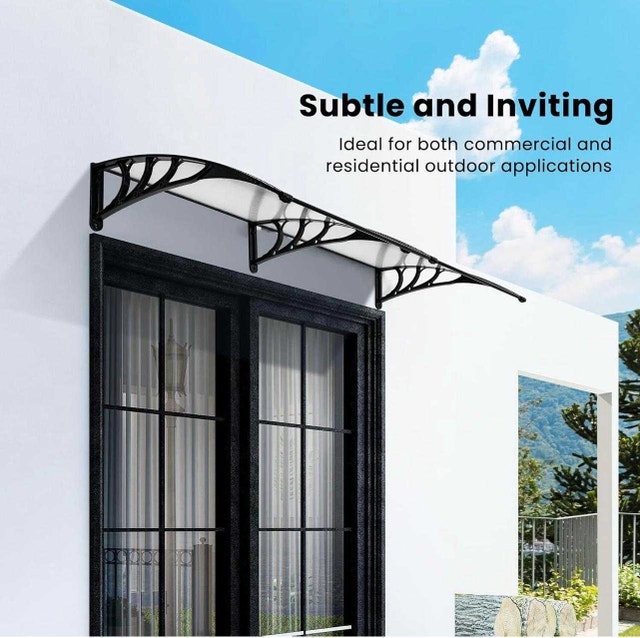 Polycarbonate Window Door Awning Canopy Transparent - New - photo 2