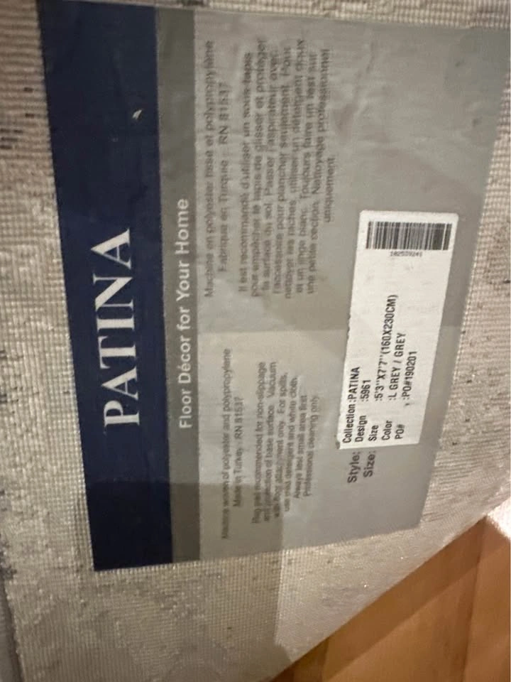 Modern Patina Area Rug – 5’3” x 7’7” – Grey Tones - photo 2
