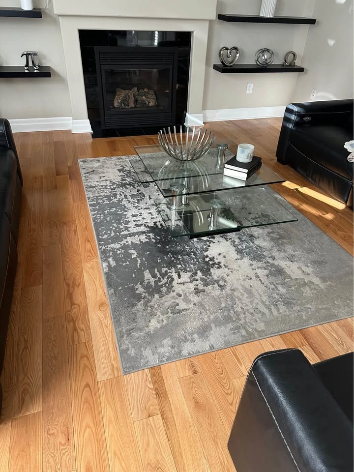 Modern Patina Area Rug – 5’3” x 7’7” – Grey Tones - photo 3