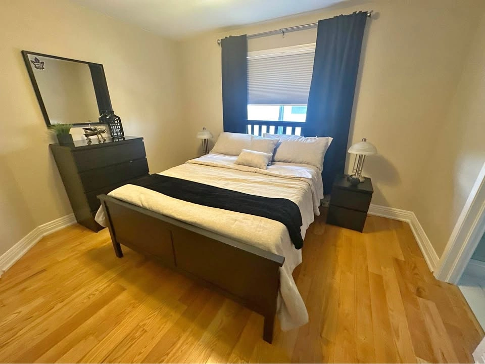 IKEA Bedroom Set - Queen Bed, Dresser, Night Tables, Mattress &