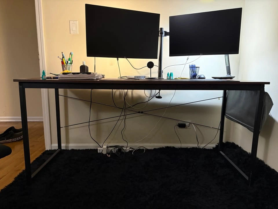 Wood Office Desk / Study Table - 63 inch - photo 3