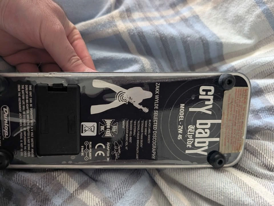 Dunlop Zakk Wylde Cry Baby Wah Pedal ZW-45 - photo 2
