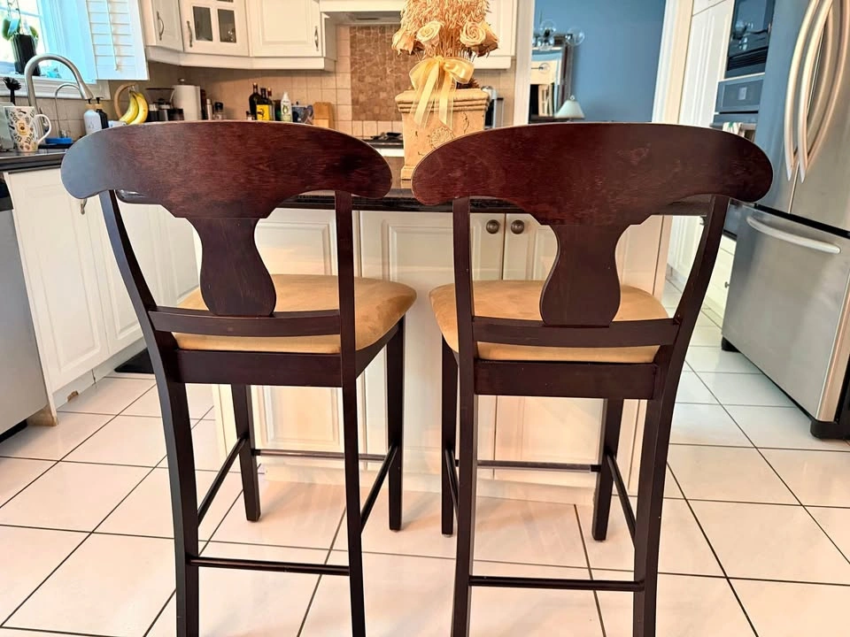 Set of 2 Kitchen Island/Barstools
