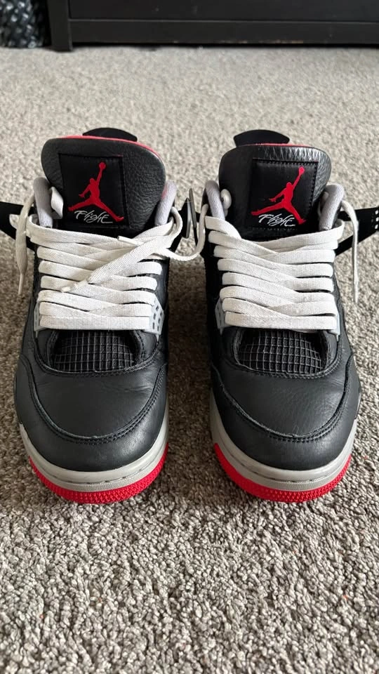 Jordan 4 Bred Reimagined Size 10 - photo 4