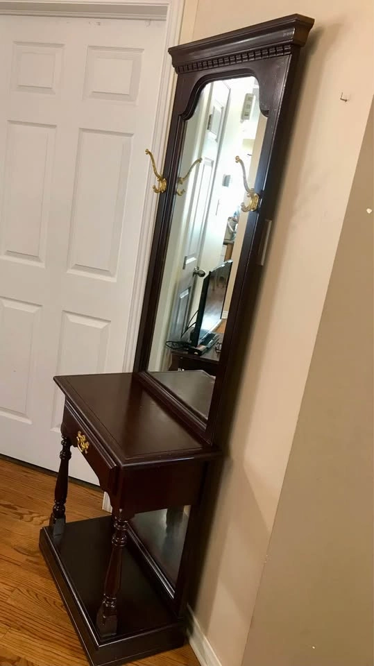 Entryway Table Mirror/ Console Table/ Vanity - photo 3