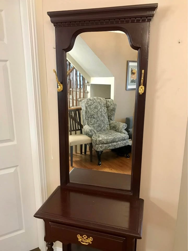 Entryway Table Mirror/ Console Table/ Vanity - photo 4