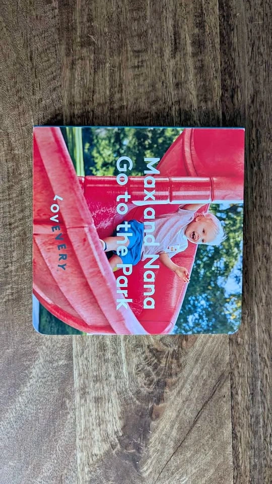 LOVEVERY book, Max and Nana go to the park - NEW
