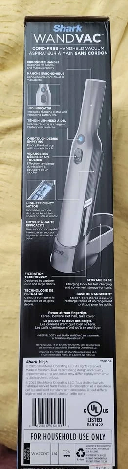 Shark WANDVAC Cord-Free Handheld Vacuum - photo 3
