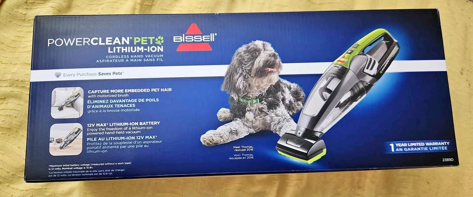 Bissell PowerClean Pet Cordless Hand Vacuum