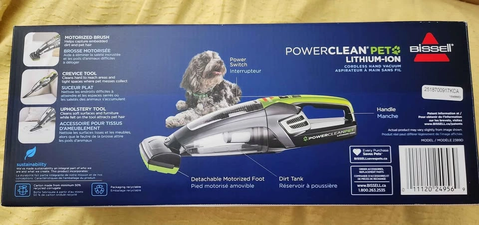 Bissell PowerClean Pet Cordless Hand Vacuum - photo 2