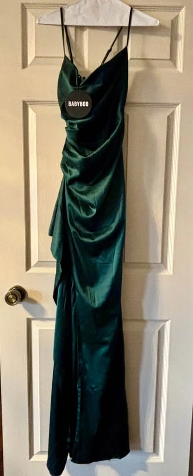 NWT Babyboo Emerald Green Helen Maxi Dress (S) - photo 2