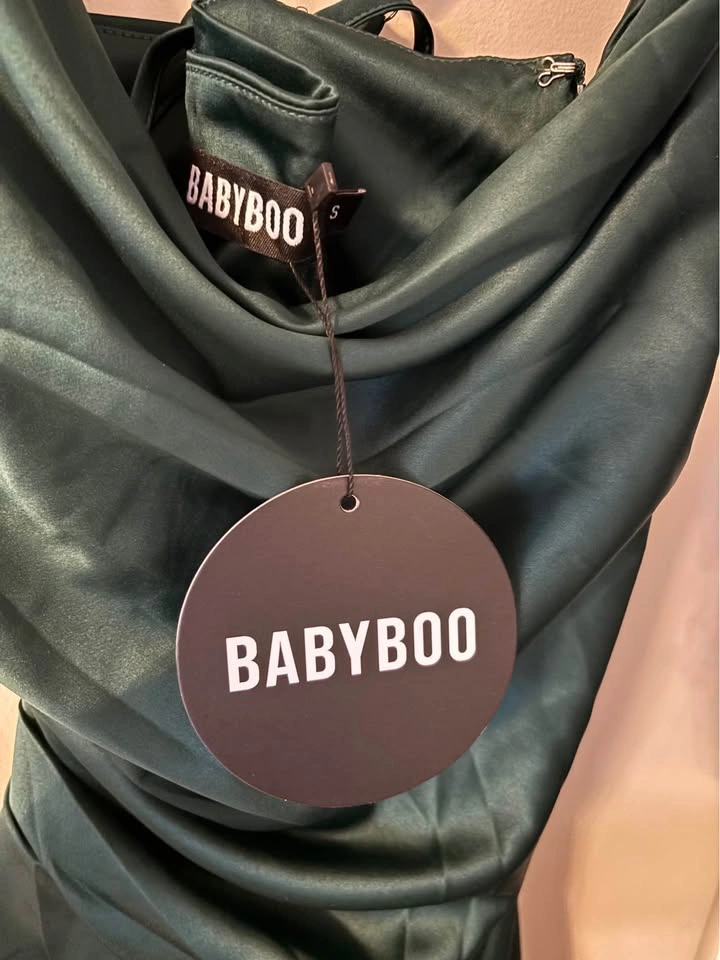 NWT Babyboo Emerald Green Helen Maxi Dress (S) - photo 4