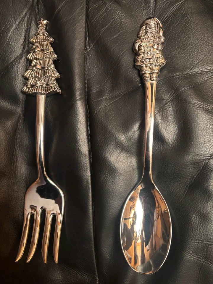 Christmas Serving Set 2-Piece Salad Mikasa Celebrations - photo 4