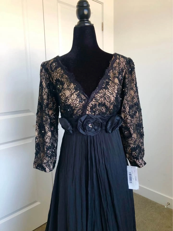 New Wedding/Evening Black Dress - photo 2