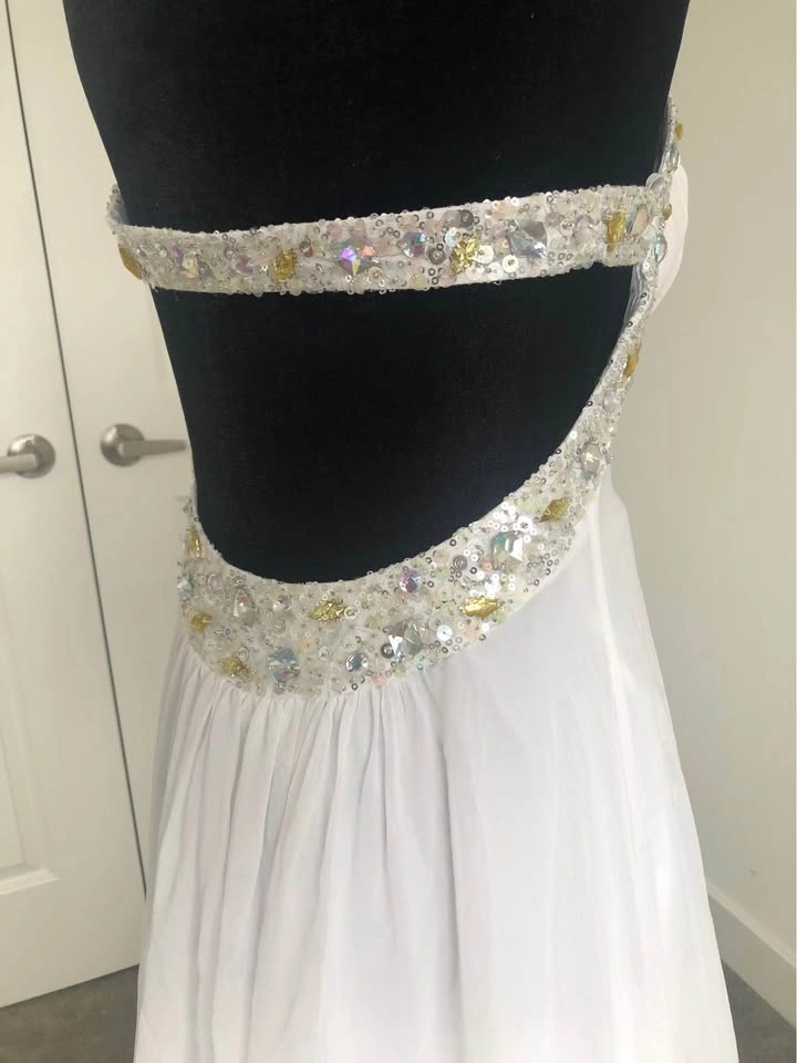 Like New, White, Wedding/ Evening/ Prom Dress - photo 3